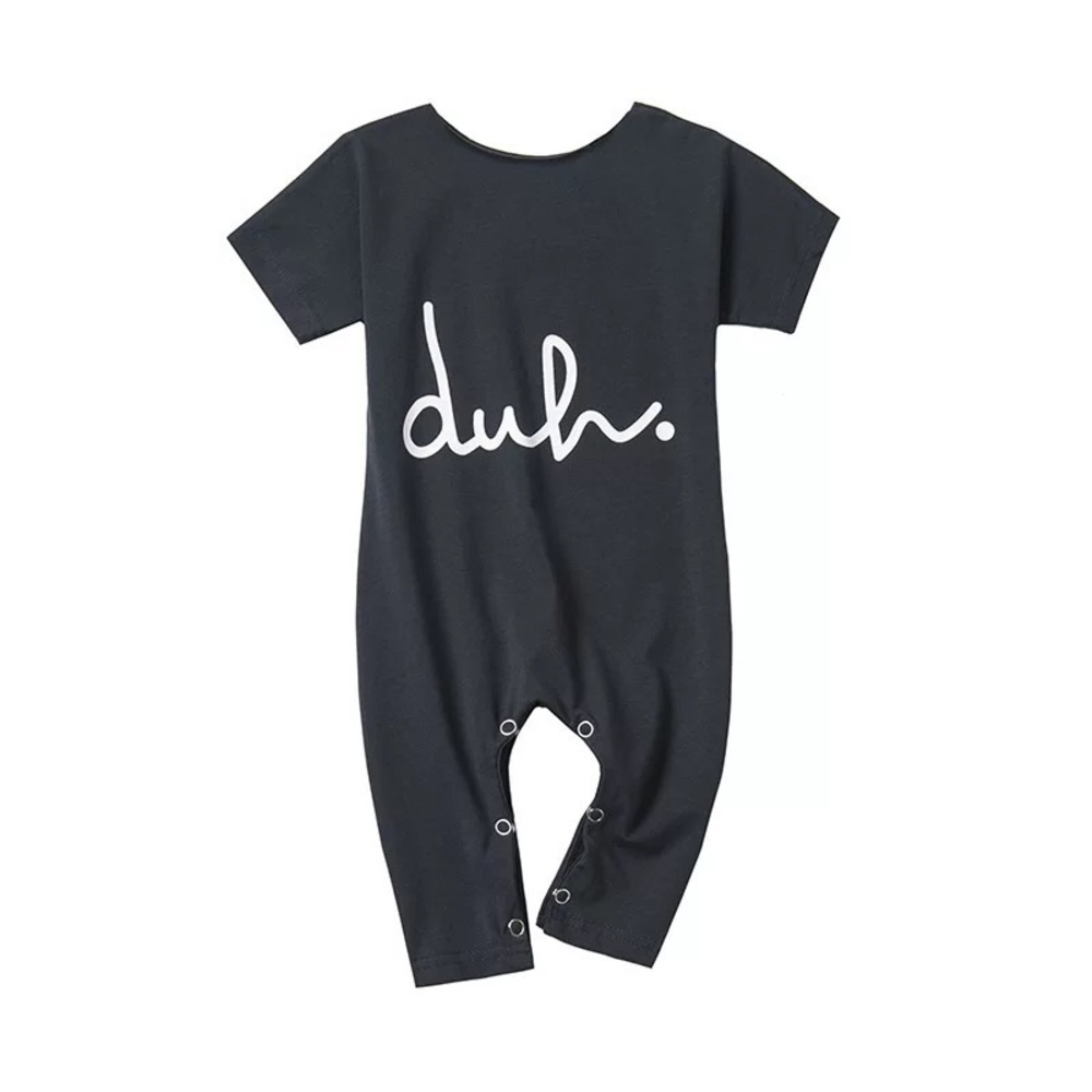 Baby short sleeve romper